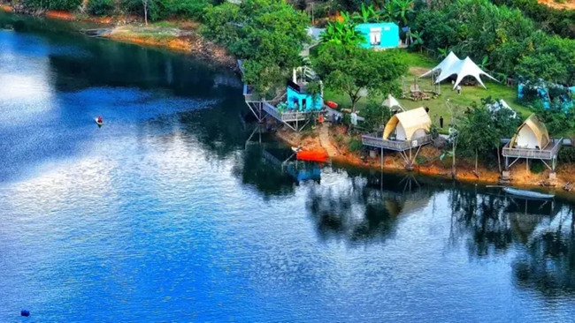 闽江水口库区古田段。图片来源:古田发布